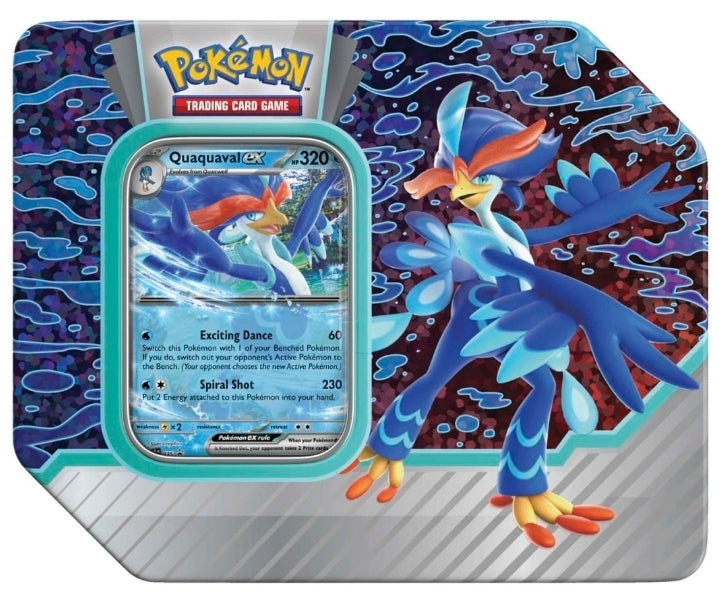 Pokemon: Paldea Partners Tin (Quaquaval ex)