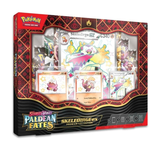 Pokemon: Paldean Fates Premium Collection (Skeledirge ex)