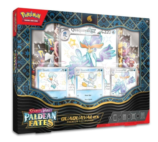 Pokemon: Paldean Fates Premium Collection (Quaquaval ex)