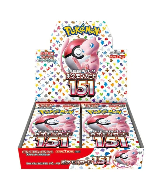 Pokemon: Scarlet & Violet - 151 (Japanese) Booster Box