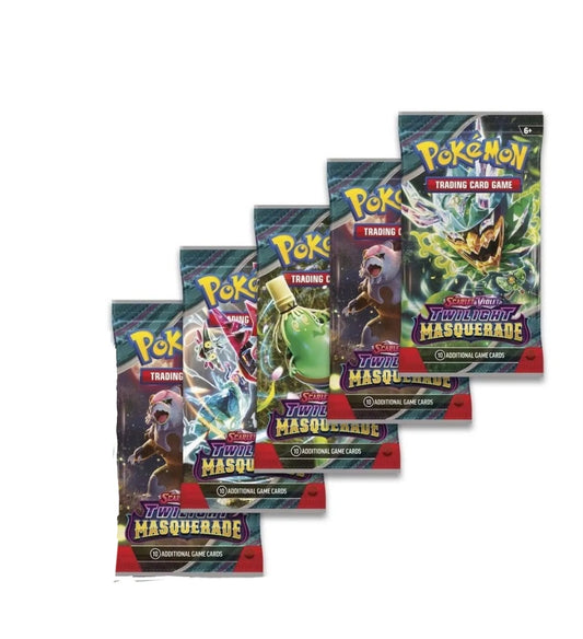 Pokemon: Scarlet & Violet - Twilight Masquerade (5-Pack Bundle)