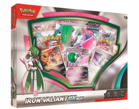 Pokemon: Iron Valiant ex Box
