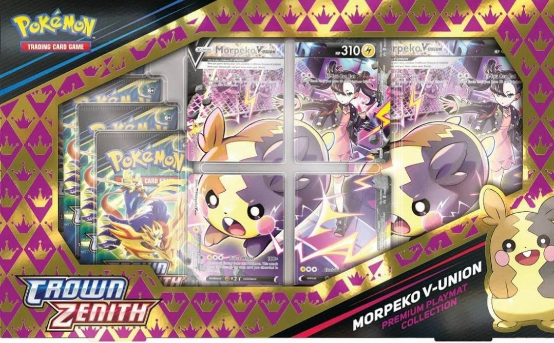 Pokemon: Crown Zenith Premium Playmat Collection (Morpeko V-UNION)